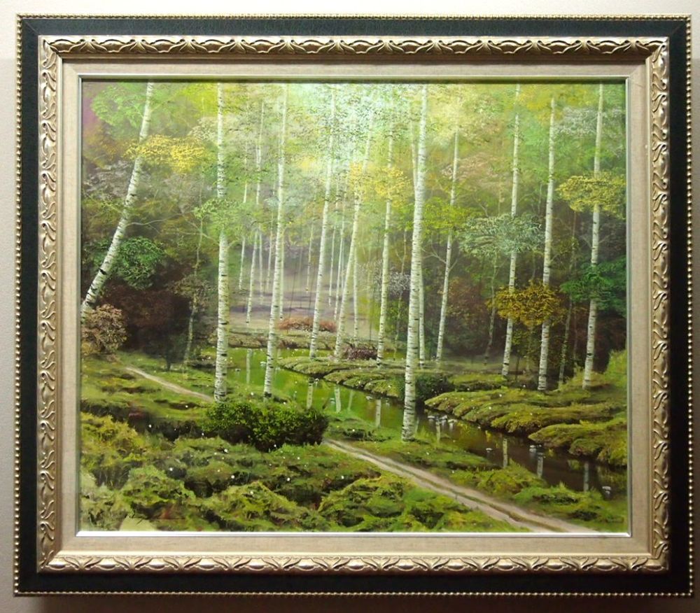 【買取商品のご紹介】早瀬遼 油彩画 額装